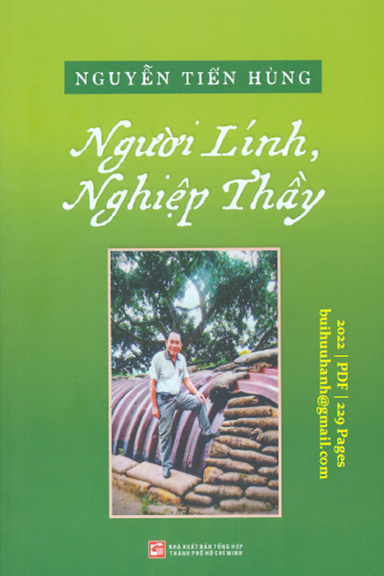 Người Lính, Nghiệp Thầy (NXB Tổng Hợp 2022) - Nguyễn Tiến Hùng, 229 Trang