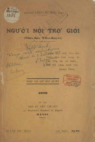 Người Nội Trợ Giỏi (NXB Tiểu Thuyết 1929) - Liên Hương, 50 Trang
