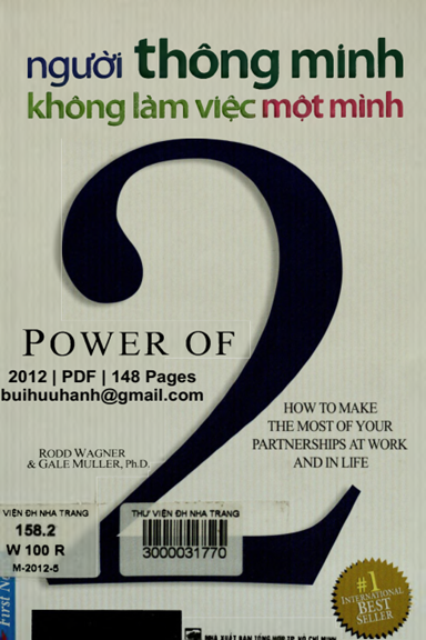 Người Thông Minh Không Làm Việc Một Mình (NXB Tổng Hợp 2012) - Rodd Wagner, 148 Trang