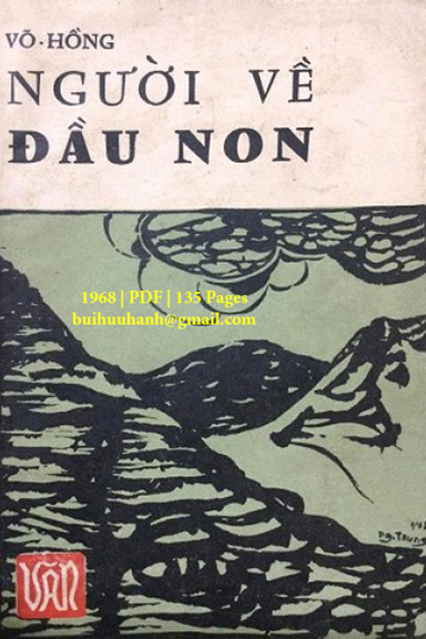 Người Về Đầu Non (NXB Văn 1968) - Võ Hồng, 135 Trang