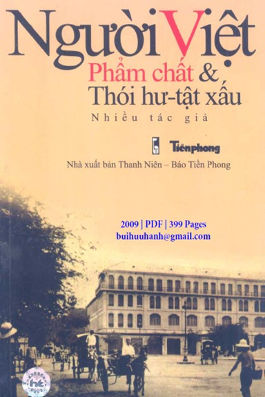 Người Việt-Phẩm Chất Và Thói Hư Tật Xấu (NXB Thanh Niên 2009) - Nguyễn Hương Thủy, 399 Trang