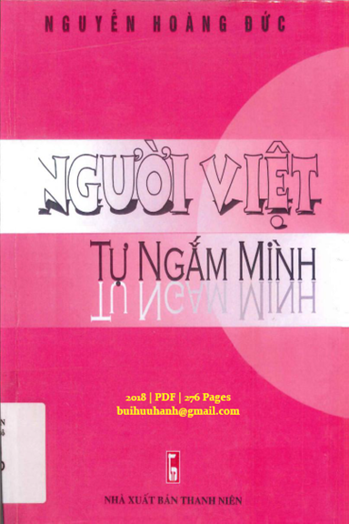 Người Việt Tự Ngắm Mình (NXB Thanh Niên 2018) - Nguyễn Hoàng Đức, 276 Trang