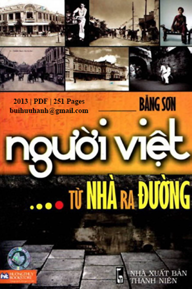 Người Việt Từ Nhà Ra Đường (NXB Thanh Niên 2013) - Băng Sơn, 251 Trang