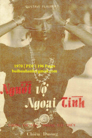 Người Vợ Ngoại Tình (NXB Chiêu Dương 1970) - Gustave Flaubert, 196 Trang