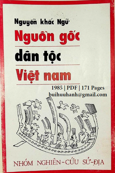 Nguồn Gốc Dân Tộc Việt Nam (NXB Sử Địa 1985) - Nguyễn Khắc Ngữ, 171 Trang