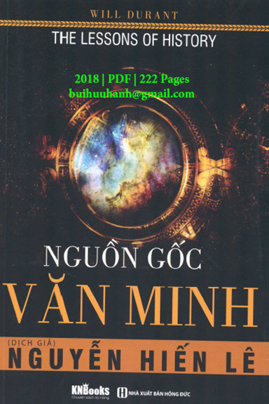 Nguồn Gốc Văn Minh (NXB Hồng Đức 2018) - Will Durant, 222 Trang