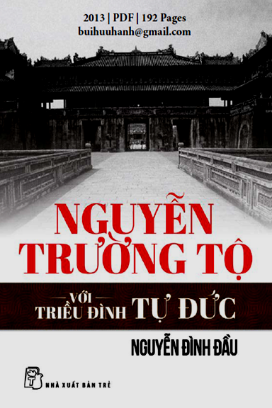 Nguyễn Trường Tộ Với Triều Đình Tự Đức (NXB Trẻ 2013) - Nguyễn Đình Đầu, 192 Trang