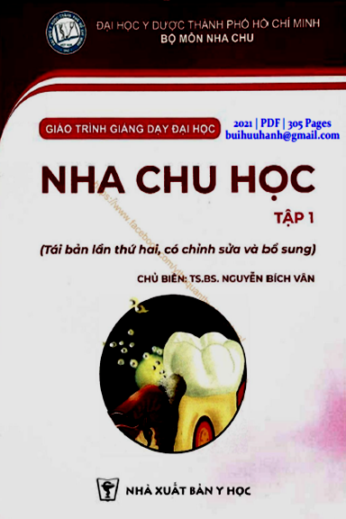 Nha Chu Học Tập 1 (NXB Y Học 2021) - Nguyễn Bích Vân, 305 Trang