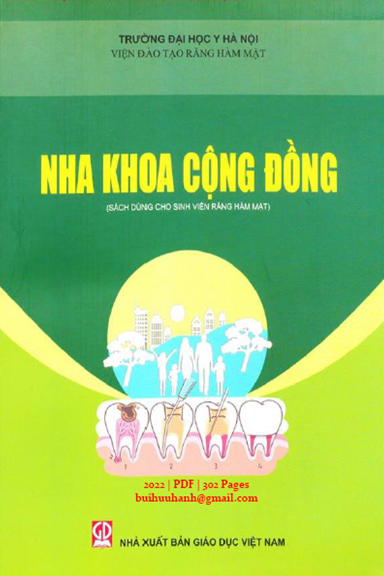 Nha Khoa Cộng Đồng (NXB Giáo Dục 2022) - Trương Mạnh Dũng, 302 Trang