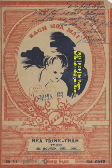 Nhà Trinh Thám Tý Hon (NXB Cộng Lực 1943) - Nguyễn Phú Đốc, 36 Trang
