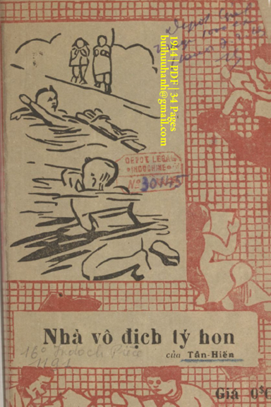 Nhà Vô Địch Tý Hon (NXB Á Châu 1944) - Tân Hiến, 34 Trang
