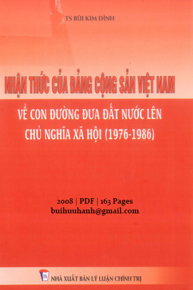Nhận Thức Của Đảng Cộng Sản Việt Nam Về Con Đường Đưa Đất Nước Lên Chủ Nghĩa Xã Hội (1976-1986)