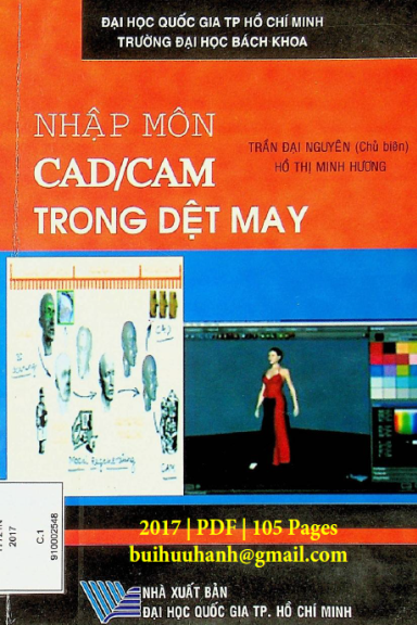 Nhập Môn CAD-CAM Trong Dệt May (NXB Đại Học Quốc Gia 2017) - Trần Đại Nguyên, 105 Trang