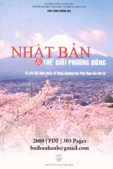 Nhật Bản Và Thế Giới Phương Đông (NXB Thế Giới 2009) - Nhiều Tác Giả, 303 Trang