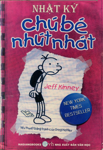 Nhật Ký Chú Bé Nhút Nhát (NXB Văn Học 2008) - Jeff Kinney, 246 Trang