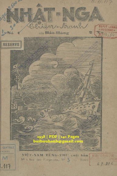 Nhật-Nga Chiến Tranh Số 1-9 (NXB Việt Nam Tùng Thư 1938) - Bảo Hùng, 142 Trang