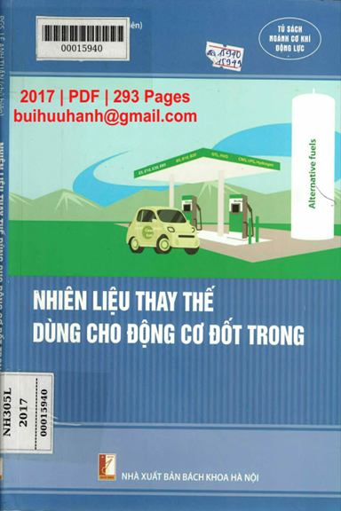 Nhiên Liệu Thay Thế Dùng Cho Động Cơ Đốt Trong (NXB Bách Khoa 2017) - Lê Anh Tuấn, 293 Trang