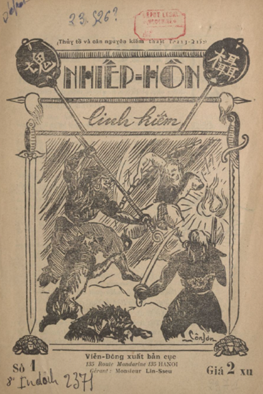 Nhiếp Hồn Linh Kiếm Số 1-26 (NXB Viễn Đông 1937) - Vương Thọ Hoa, 428 Trang