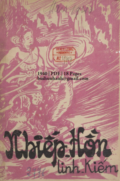 Nhiếp Hồn Linh Kiếm Số 1-26 (NXB Viễn Đông 1940) - Vương Thọ Hoa, 412 Trang