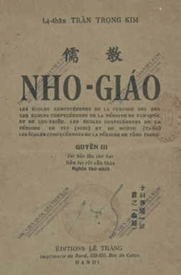 Nho Giáo Quyển 3 (NXB Hà Nội 1944) - TrầnTrọng Kim, 289 Trang