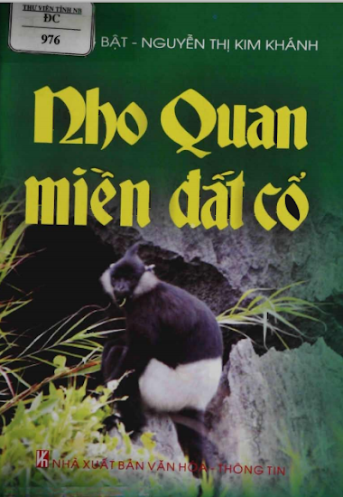 Nho Quan Miền Đất Cổ (NXB Văn Hóa Thông Tin 2010) - Lã Đăng Bật, 488 Trang