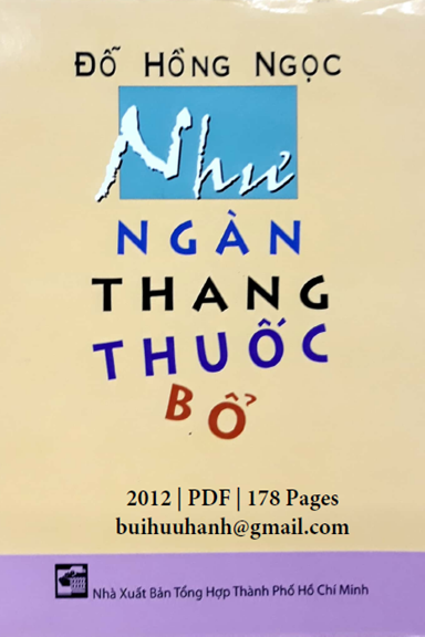 Như Ngàn Thang Thuốc Bổ (NXB Tổng Hợp 2012) - Đỗ Hồng Ngọc, 178 Trang