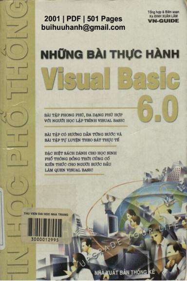 Những Bài Thực Hành Visual Basic 6.0 (NXB Thống Kê 2001) - VN Guide, 501 Trang