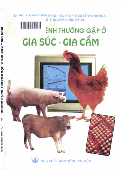 Những Bệnh Thường Gặp Ở Gia Súc Gia Cầm (NXB Nông Nghiệp 2000) - Đặng Minh Nhật, 189 Trang