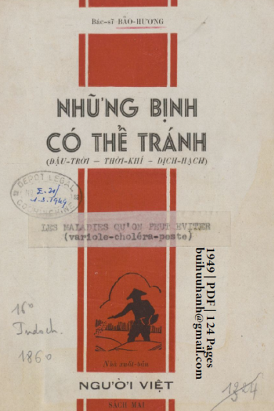 Những Bịnh Có Thể Tránh (NXB Người Việt 1949) - Bảo Hương, 124 Trang