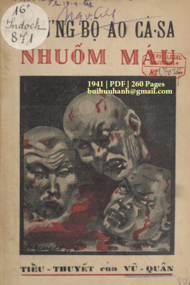 Những Bộ Áo Cà Sa Nhuốm Máu (NXB Đời Mới 1941) - Vũ Quân, 260 Trang