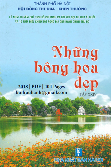 Những Bông Hoa Đẹp Tập 24 (NXB Hà Nội 2018) - Trần Quốc Chiêm, 404 Trang