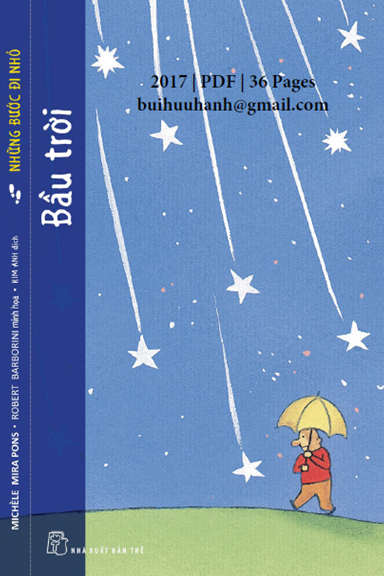 Những Bước Đi Nhỏ-Bầu Trời (NXB Trẻ 2017) - Michele Mira Pons, 36 Trang