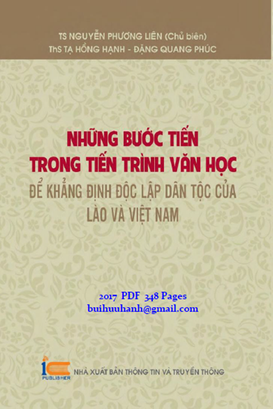 Những Bước Tiến Trong Tiến Trình Văn Học Để Khẳng Định Độc Lập Dân Tộc Của Lào Và Việt Nam