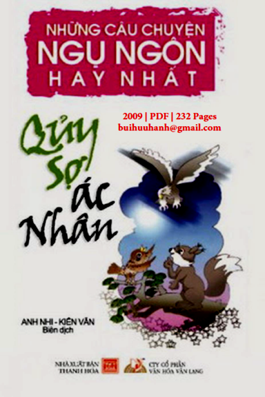 Những Câu Chuyện Ngụ Ngôn Hay Nhất-Quỷ Sợ Ác Nhân (NXB Thanh Hóa 2009) - Anh Nhi, 232 Trang