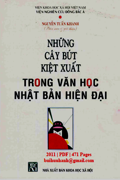 Những Cây Bút Kiệt Xuất Trong Văn Học Nhật Bản Hiện Đại (NXB Khoa Học Xã Hội 2011) - Tuấn Khanh