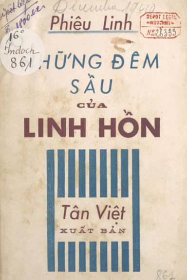 Những Đêm Sầu Của Linh Hồn (NXB Tân Việt 1940) - Phiêu Linh, 80 Trang