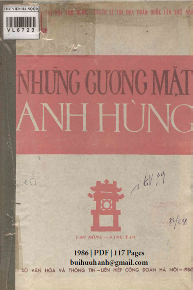 Những Gương Mặt Anh Hùng (NXB Hà Nội 1986) - Nhiều Tác Giả, 117 Trang