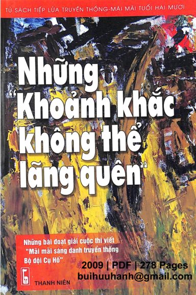 Những Khoảnh Khắc Không Thể Lãng Quên (NXB Thanh Niên 2009) - Chi Phan, 278 Trang