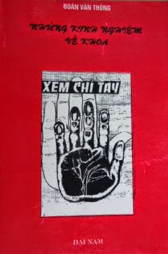 Những Kinh Nghiệm Về Khoa Xem Chỉ Tay (NXB Đại Nam 1975) - Đoàn Văn Thông, 315 Trang