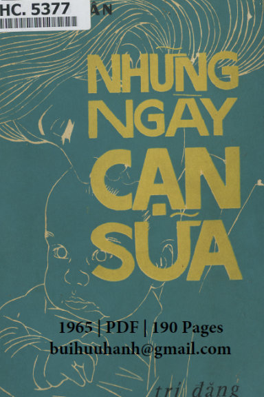 Những Ngày Cạn Sữa (NXB Trí Đăng 1965) - Minh Quân, 190 Trang