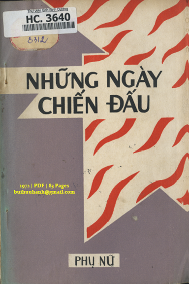 Những Ngày Chiến Đấu (NXB Phụ Nữ 1972) - Tuấn Nam, 83 Trang