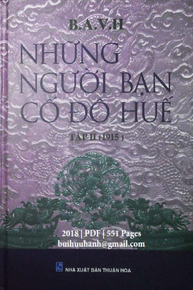 Những Người Bạn Cố Đô Huế Tập 2 (NXB Thuận Hóa 2018) - Đặng Như Tùng, 551 Trang