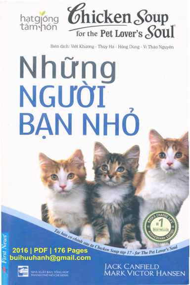 Những Người Bạn Nhỏ (NXB Tổng Hợp 2016) - Jack Canfield, 176 Trang