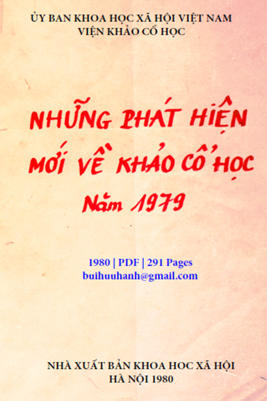 Những Phát Hiện Mới Về Khảo Cổ Học Năm 1979 (NXB Khoa Học Xã Hội 1980) - Hà Văn Tấn, 291 Trang