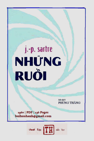 Những Ruồi (NXB Thanh Hiên 1967) - Jean Paul Sartre, 136 Trang