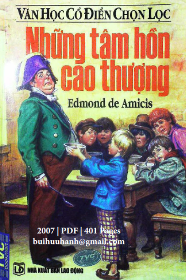Những Tâm Hồn Cao Thượng (NXB Lao Động 2007) - Edmond De Amicis, 401 Trang