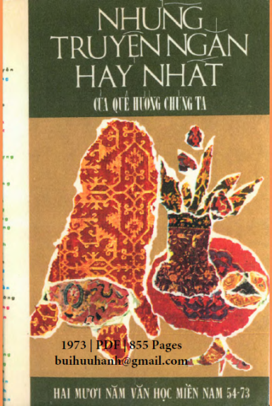 Những Truyện Ngắn Hay Nhất Của Quê Hương Chúng Ta (NXB Sóng 1973) - Nhiều Tác Giả, 855 Trang