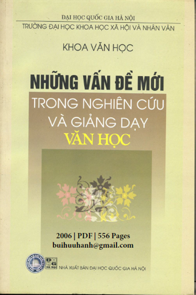 Những Vấn Đề Mới Trong Nghiên Cứu Và Giảng Dạy Văn Học (NXB Đại Học Quốc Gia 2006) - Hà Văn Đức