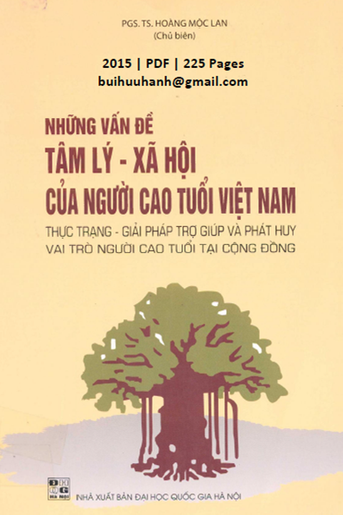 Những Vấn Đề Tâm Lý-Xã Hội Của Người Cao Tuổi Việt Nam (NXB Đại Học Quốc Gia 2015) - Hoàng Mộc Lan