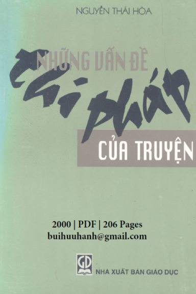Những Vấn Đề Thi Pháp Của Truyện (NXB Giáo Dục 2000) - Nguyễn Thái Hòa, 206 Trang